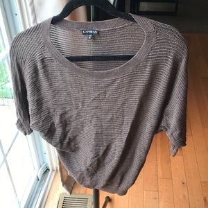 EXPRESS Beige Knit Sweater XS